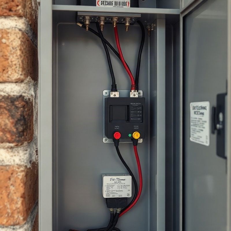 Cableado del circuito dedicado del cargador EV en el tablero